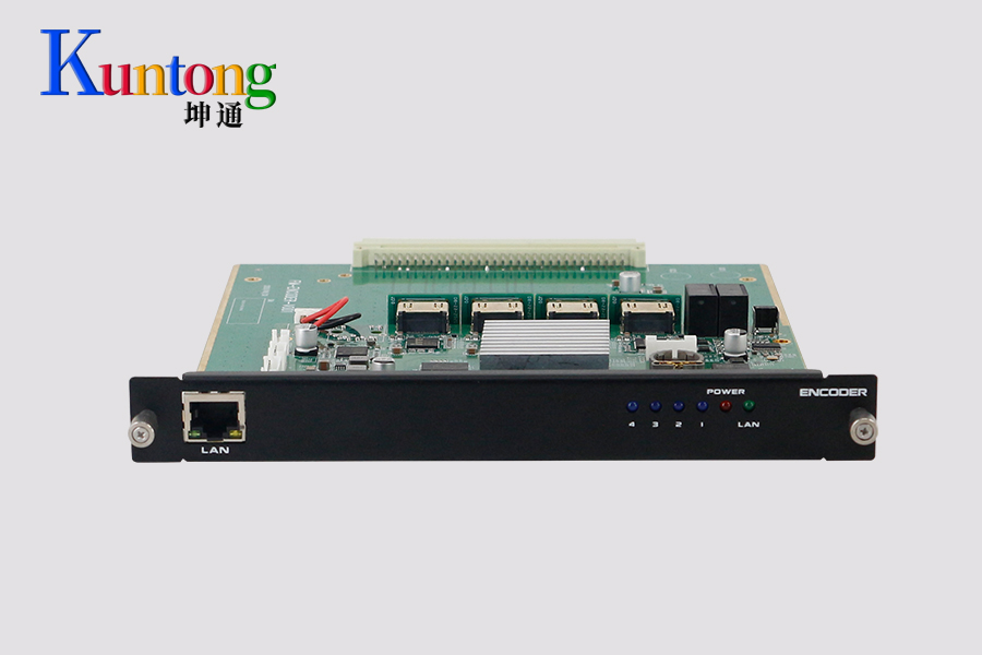 Kuntong坤通KTM-MIX-ENC编码板卡——一卡四路编码，矩阵秒变网络直播神器