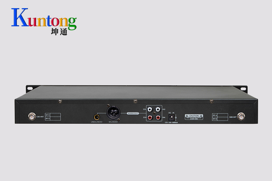 kuntong坤通 KTM-HWM-U804 U段一拖四无线手持话筒