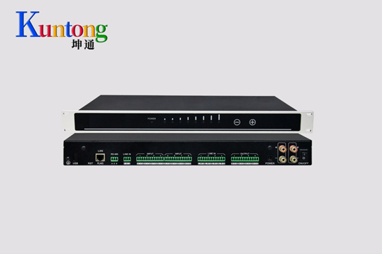 Kuntong坤通KTM-DAP-1206N数字音频处理器——智能音频主机，开会声音干净得像录音棚