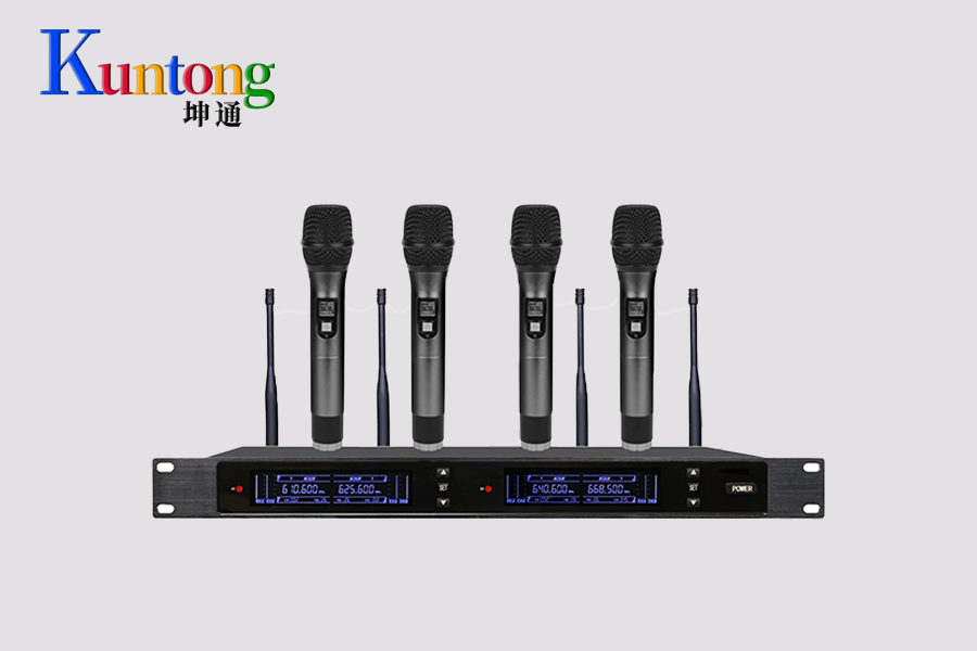 kuntong坤通 KTM-HWM-U804TU段一拖四无线手持话筒彩页说明